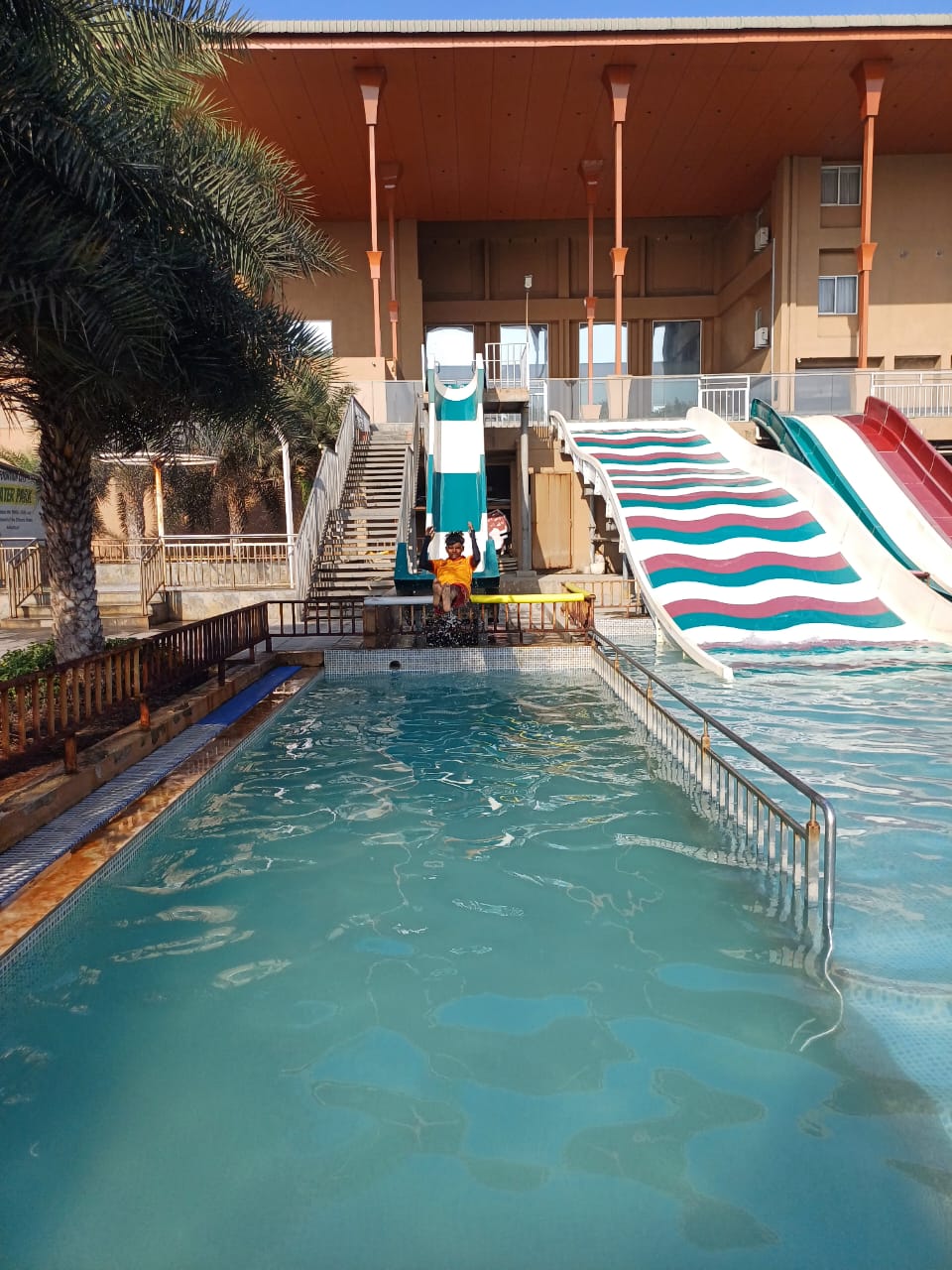 Water Slides Action